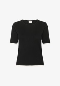 Vybráno, black with chalk contrast