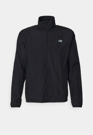 New Balance ATHLETICS PACKABLE RUN JACKET - Løpejakke - black