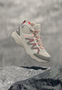 No seleccionado, cloud grey/poppy red