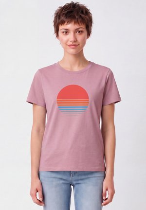 watapparel, ABSTRACT 03 - T-shirt imprimé - lilac dream