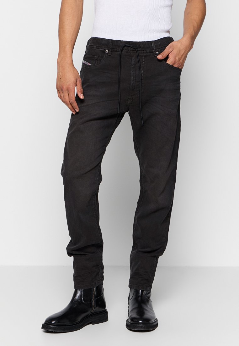 Diesel Straight leg jeans zwart Diesel Straight leg jeans zwart