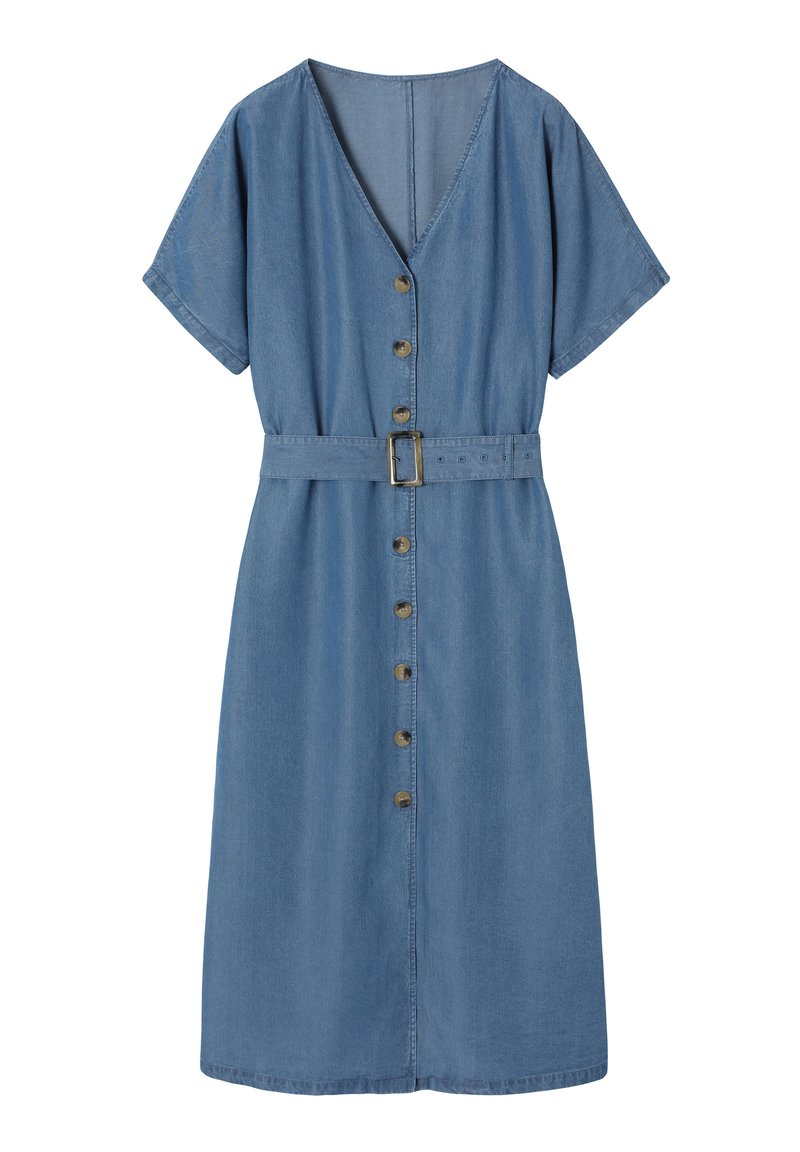 TATUUM LORIA - Robe en jean - denim/bleu - ZALANDO.FR