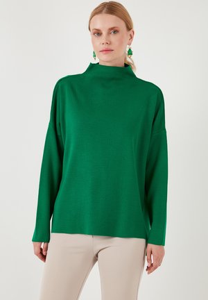 LONG BACK COLLAR - Svetrík - benetton color