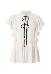 Ellos Collection Bluse - creme schwarz