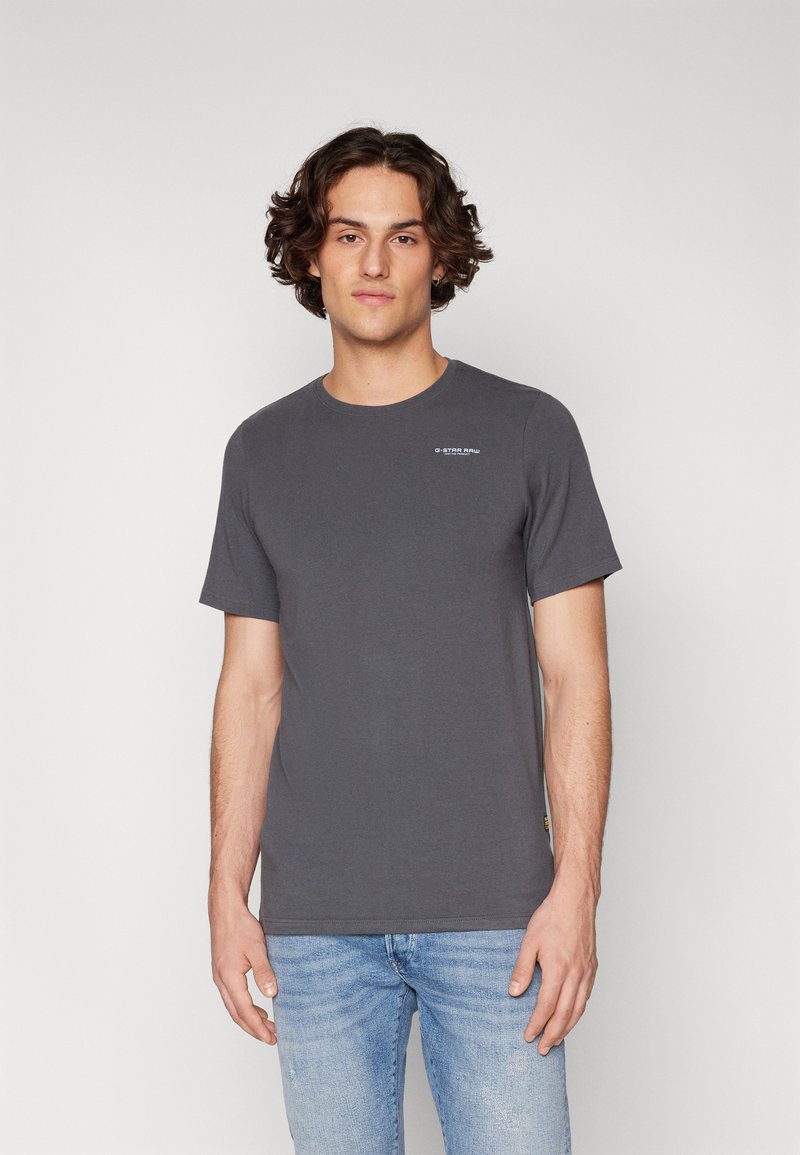 G-Star - SLIM BASE - T-Shirt basic - petrol, Vergrößern