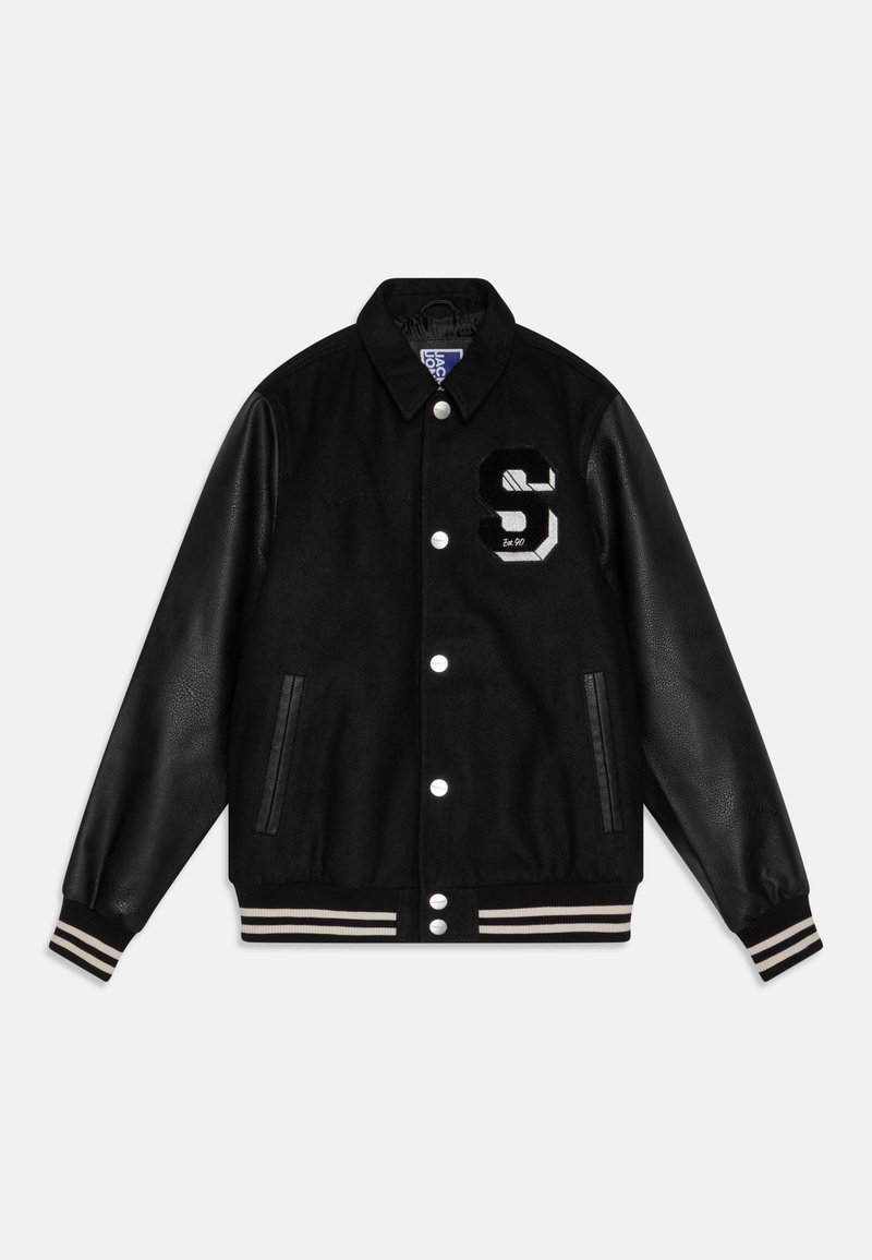 Jack & Jones Junior JORCARTER VARSITY JNR - Giubbotto Bomber - black