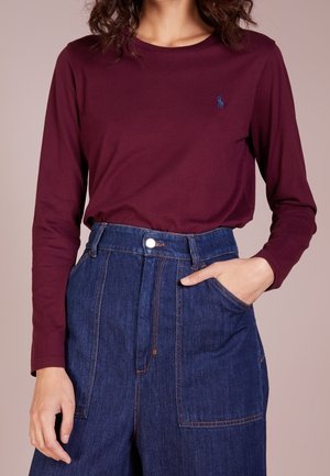 Långärmad tröja - red