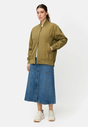 MIT SEITLICHEM REISSVERSCHLUSS - Bomberjacke - olive