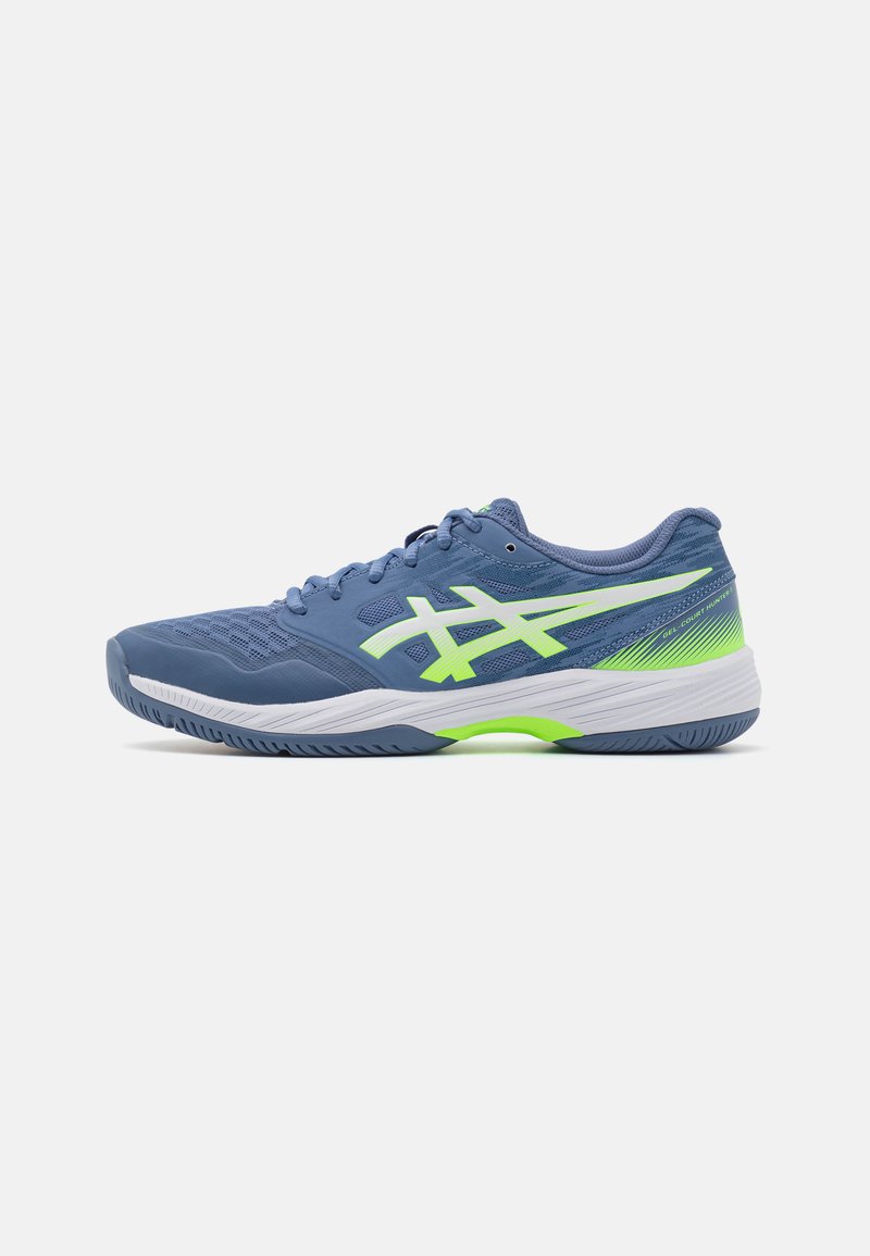 ASICS GEL-COURT HUNTER 3 - Boty na házenou - denim blue/lime burst