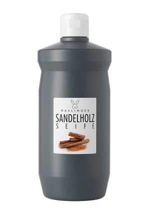 HASLINGER SANDELHOLZ FLÜSSIGSEIFE NACHFÜLLER - Liquid soap - anthrazit