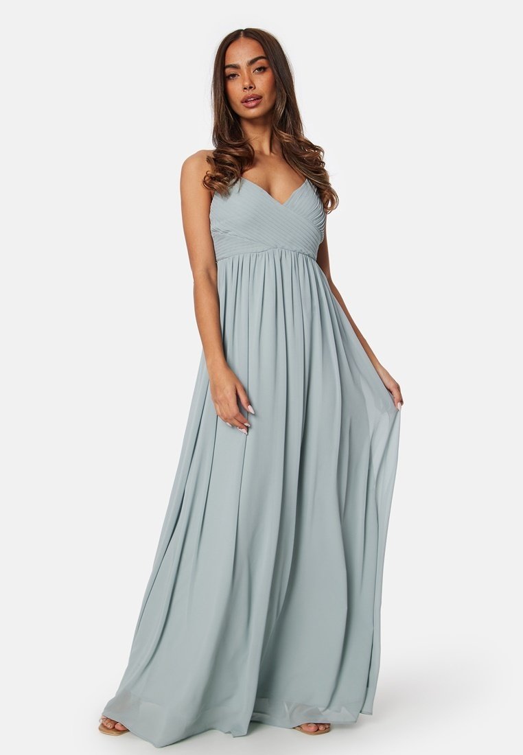 Bubbleroom - PLEATED - Maxi dress - green, Enlarge