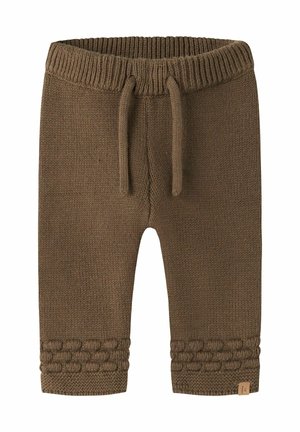 Lil' Atelier TROUSERS LOOSE FIT UNISEX - Pantalon classique - teak