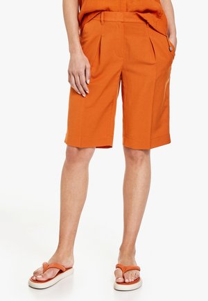 BÜGELBRUCH - Shorts - burnt orange