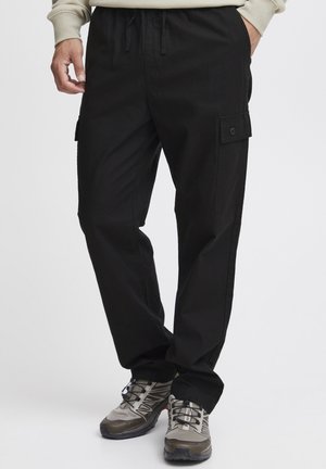 SDLAURITZ - Cargo trousers - true black