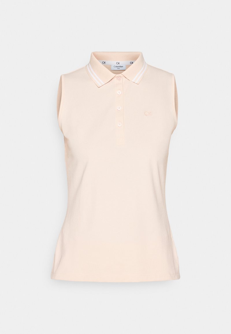 Calvin Klein Golf Poloshirt abrikoos