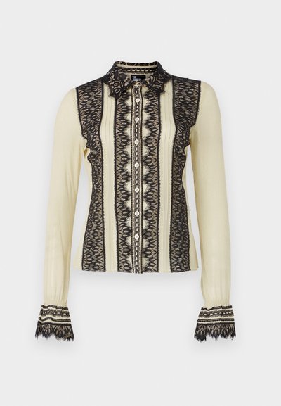 The Kooples CHEMISE - Blusa - ecru