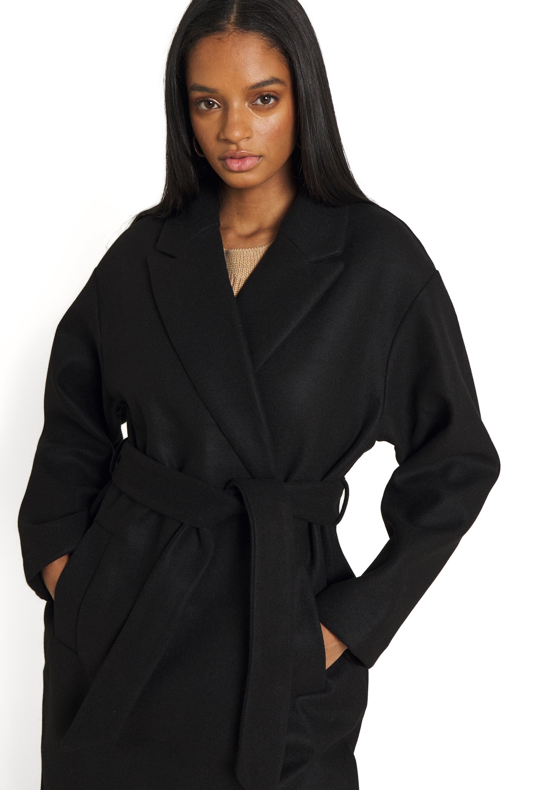 vero moda belted coat