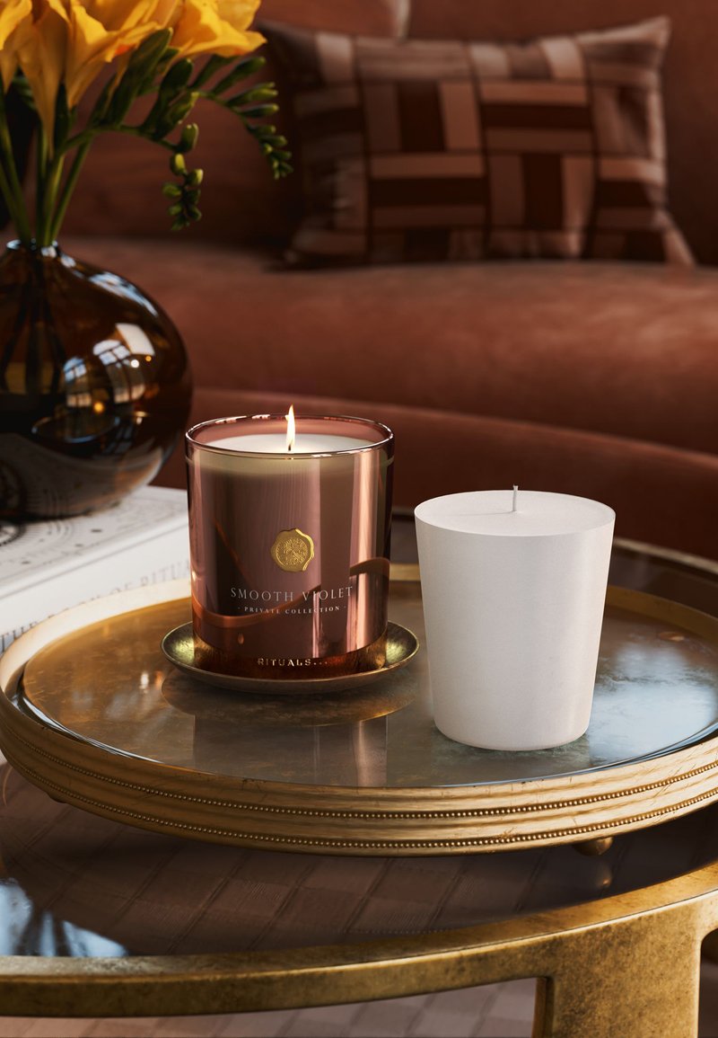 Rituals SCENTED CANDLE REFILL - SMOOTH VIOLET PRIVATE COLLECTION - COMFORT - Duftkerze