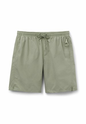 IUMAN Intimissimi, SOLID-COLOUR WITH BOTTLE OPENER - Badeshorts - light green