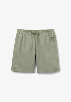 IUMAN Intimissimi, SOLID-COLOUR WITH BOTTLE OPENER - Badeshorts - light green
