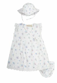 JoJo Maman Bébé - 2-PIECE FLORAL CHEESE SET  REGULAR FIT - Hverdagskjole - cream Miniaturebillede 1