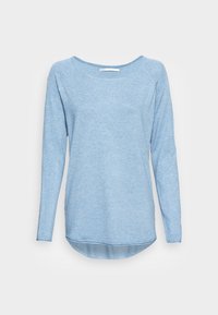 Não selecionado, light blue melange