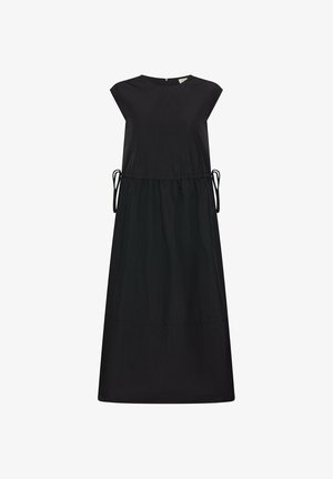 camel active, KLEID MIT TUNNELZUG - Freizeitkleid - caviar
