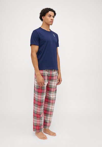 Polo Ralph Lauren PJ SLEEP - Pizsama szett - navy/red