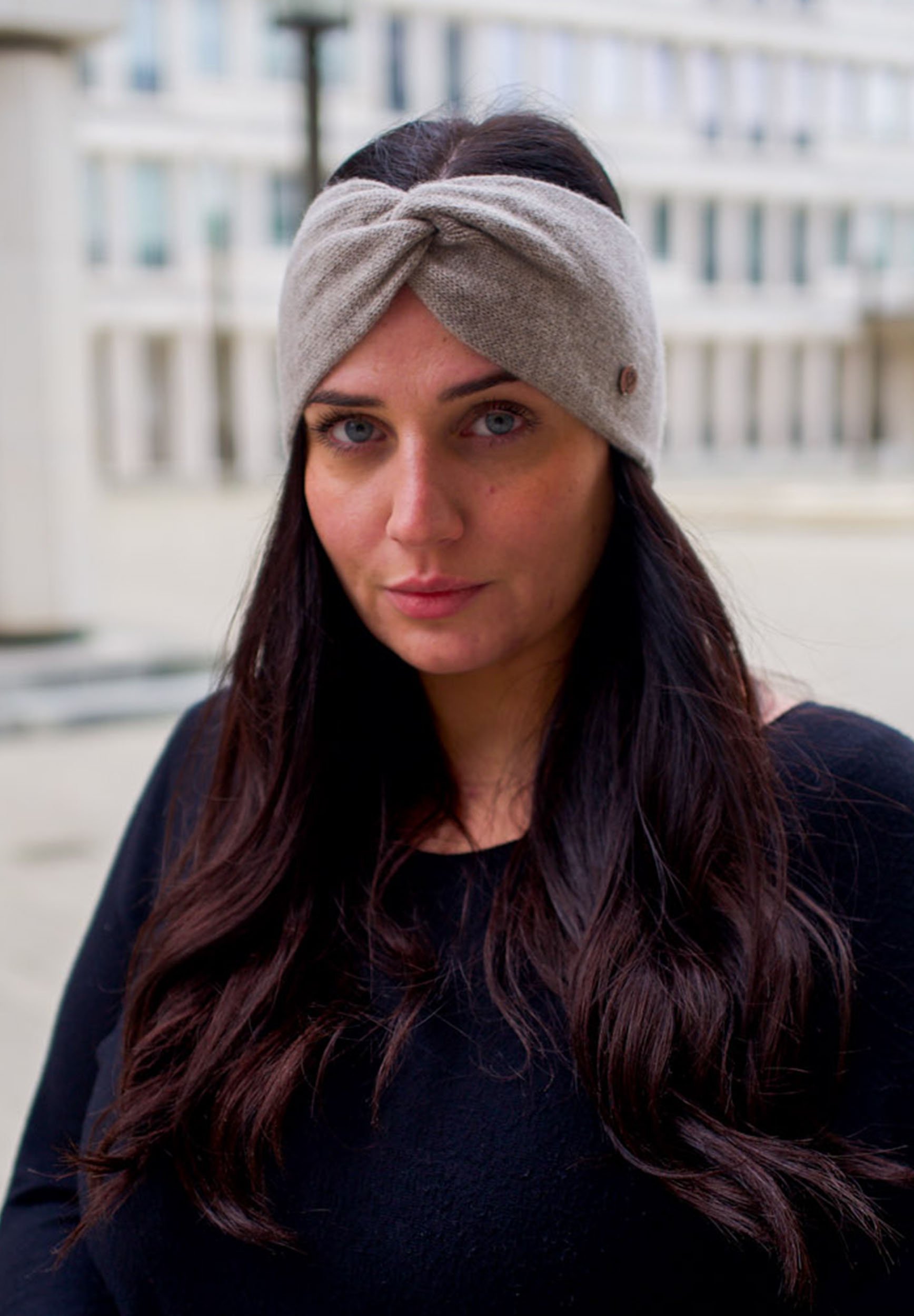 Fraas Stirnband Stirnband Damen Cashmere Kaschmir Stirnbänder