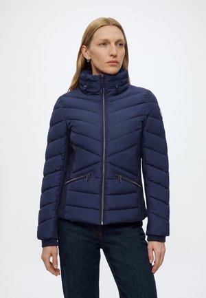 TOM TAILOR, SHORT WINTER PUFFER JACKET - Зимно палто - sky captain blue