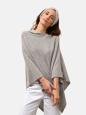 Just Cashmere Cape - nuage chiné