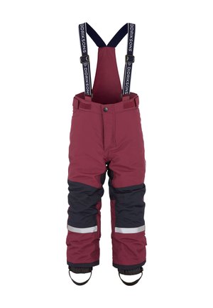 BJÖRNEN - Snowboardbyxor - dark red