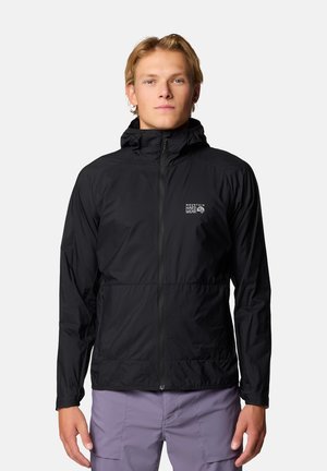 Mountain Hardwear, MOUNTAIN HARDWEAR JACKEN M KOR AIRSHELL™ HOODY - Outdoorjacke - black
