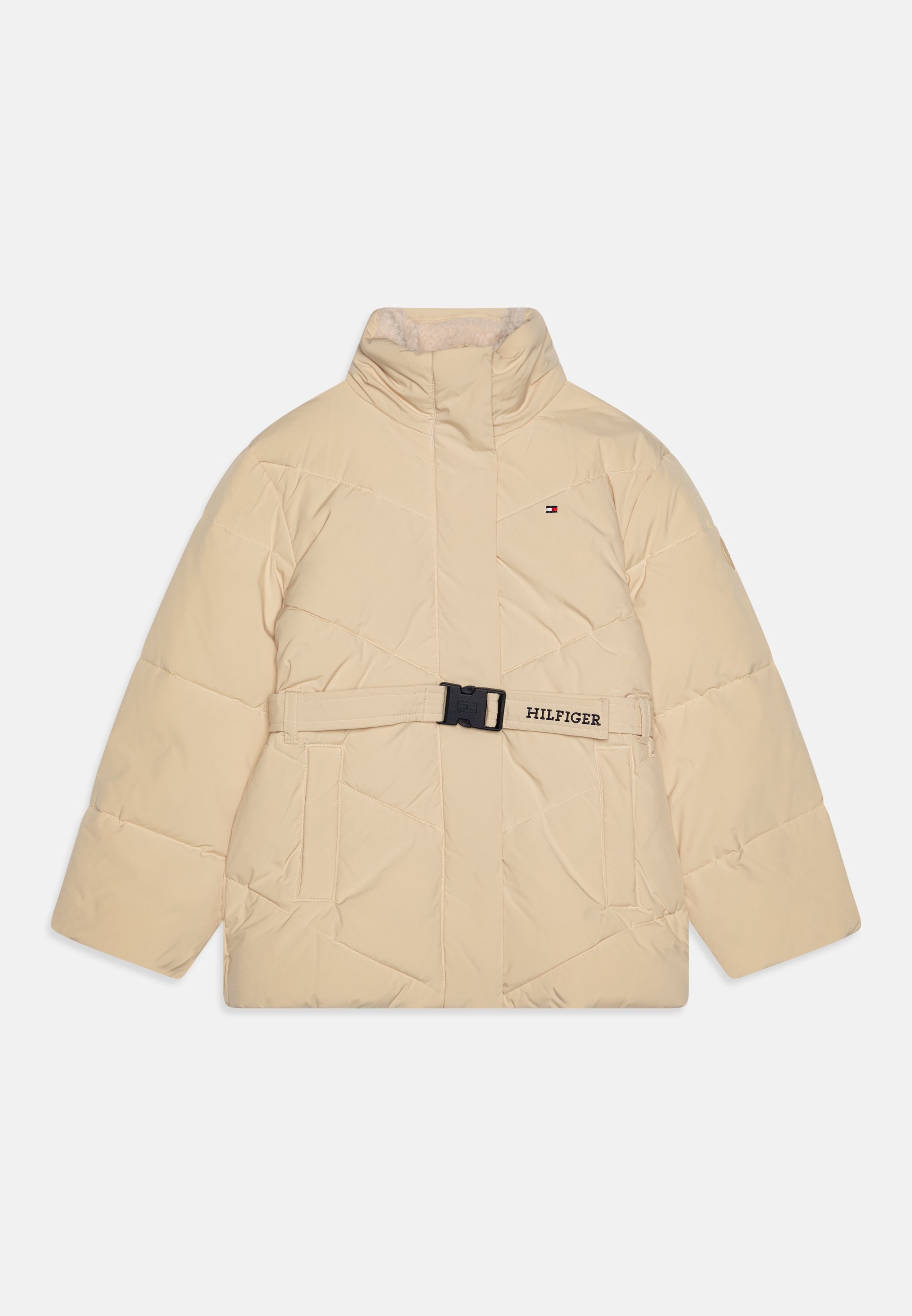 Tommy Hilfiger MID LENGHT PUFFER Winterjacke country ivory
