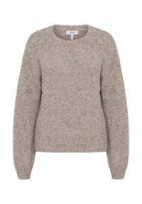 BYMILLER - Striktrøje - humus melange