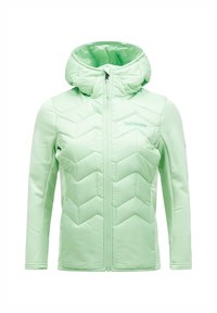 ELEVATE LINER HYBRID HOOD - Szabadtéri dzseki - pastellgruen