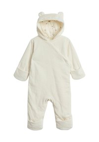 Baby jongens meisjes dierkostuum fleece overall jumpsuit eendelig