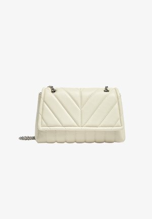 CROSSBODY WITH QUILTED DETAIL - Across body bag - nude