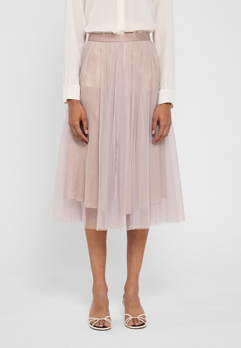 Ida Sjöstedt FLAWLESS SKIRT - Jupe trapèze - pastel mink