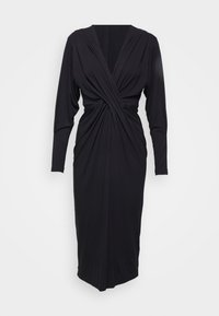 SYLVIA DRESS - Džinsa auduma kleita - black