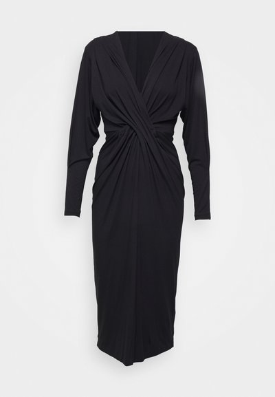 Diane von Furstenberg SYLVIA DRESS - Haljina od trapera - black