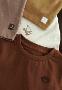 Next 5 PACK STANDARD - Pikkade varrukatega topp - brown cream