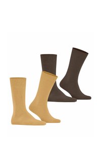 Burlington EVERYDAY 2-PACK - Socken - hay