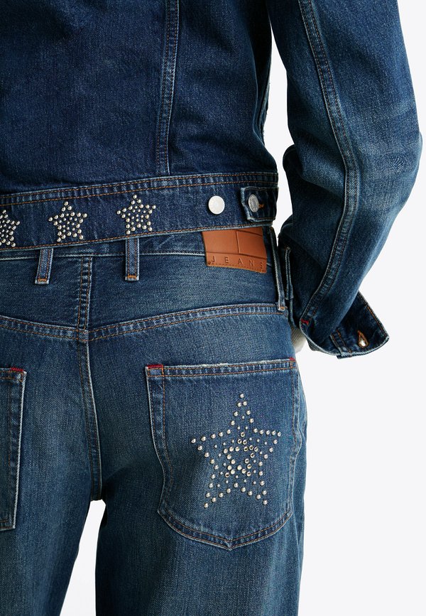 Relaxed fit jeans - denim dark4