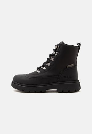 Moon Boot, COMBAT BOOT WP UNISEX - Lace-up ankle boots - black