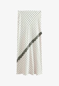 Sélectionné, cream black polka dot