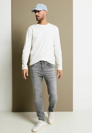 Street One MEN, Slim fit jeans - grau