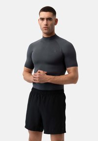 Danish Endurance COMPRESSION SHORT SLEEVE 2-PACK - Camiseta deportiva - black grey