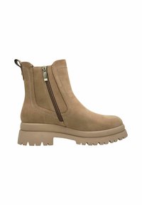 Tamaris ELEGANTE CHELSEA - Stivaletti con plateau - camel
