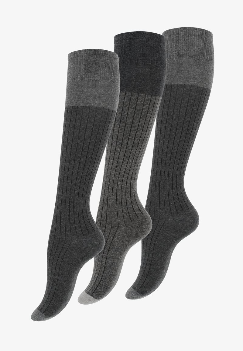 Yenita 3 PAAR  - Socken - grau
